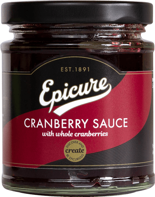 Cranberry Sauce with whole cranberries - Condiment at Epicure