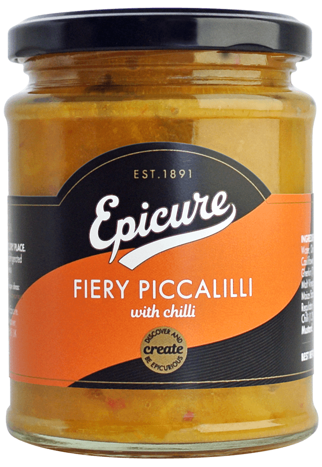 Fiery Piccalilli with chilli - Condiment at Epicure